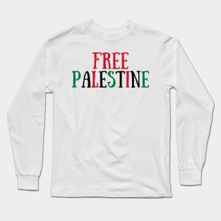 FREE PALESTINE Long Sleeve T-Shirt